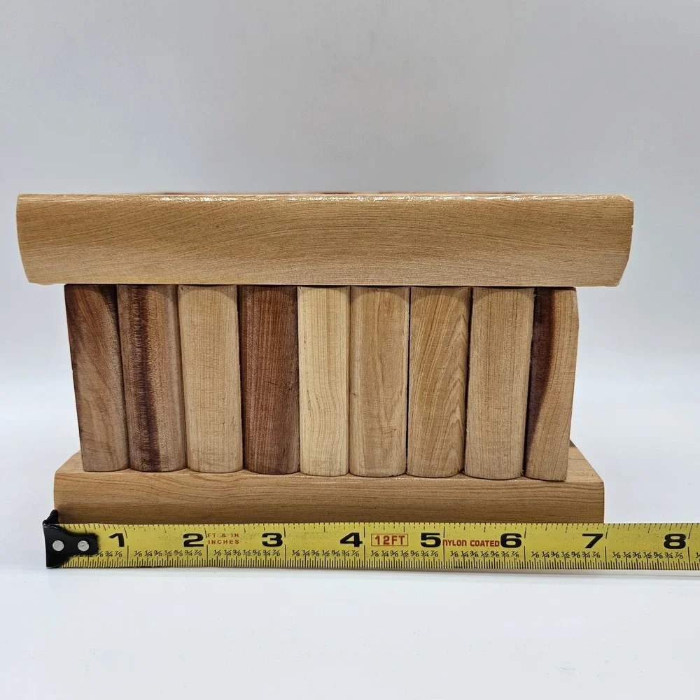 Handmade wooden secret